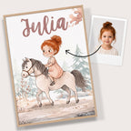 Magic Ponies – Zestaw Personalizowanych Plakatów - Tiny Lines
