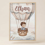 Balloon Adventure – Custom Poster - Tiny Lines