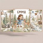 Little Woodland – Custom Poster Set - Tiny Lines