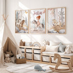 Magic Ponies – Zestaw Personalizowanych Plakatów - Tiny Lines