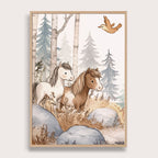 Magic Ponies – Zestaw Personalizowanych Plakatów - Tiny Lines