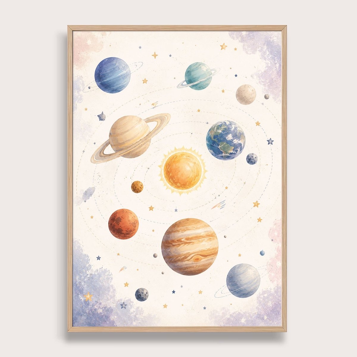 Astro – Zestaw Personalizowanych Plakatów - Tiny Lines