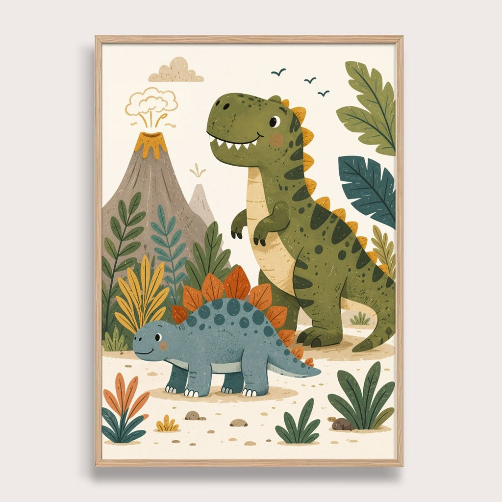 DIno – Zestaw Personalizowanych Plakatów - Tiny Lines