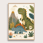 DIno – Zestaw Personalizowanych Plakatów - Tiny Lines