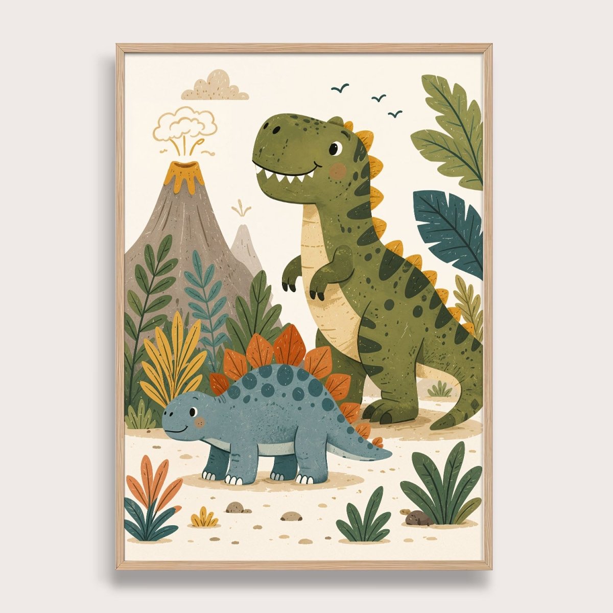 DIno – Zestaw Personalizowanych Plakatów - Tiny Lines