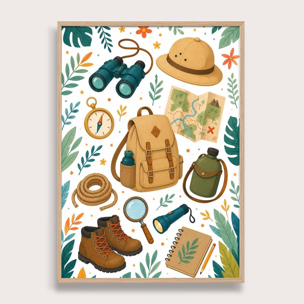 Jungle – Zestaw Personalizowanych Plakatów - Tiny Lines